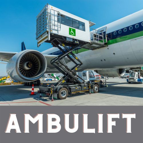 Liverpool Airport special assistance - ambulift