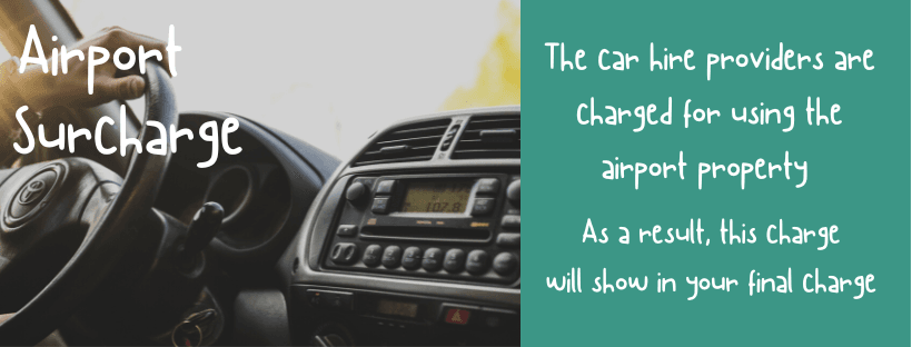 car hire liverpool airport - airport surcharge