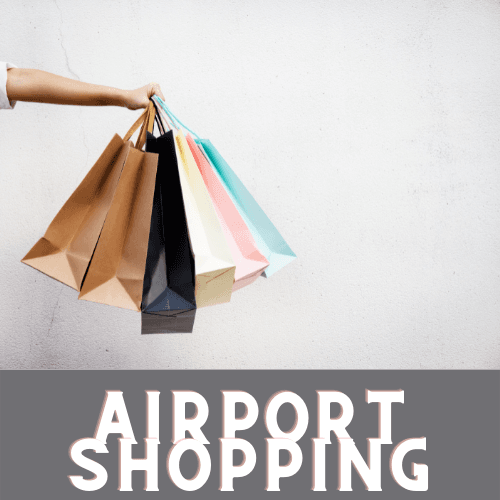 Liverpool Airport terminal  - airport shopping
