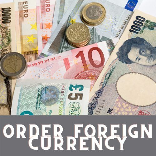 Liverpool Airport terminal  - order foreign currency